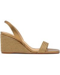 Castañer - 70Mm Leather Wedge Sandals - Lyst