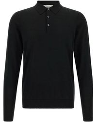 Lazare Studio - Long-Sleeve Polo Shirt - Lyst