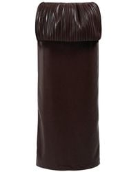 ROWEN ROSE - Pleated Balloon Maxi Skirt - Lyst