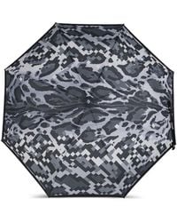 Moschino - Pixel-Print Umbrella - Lyst