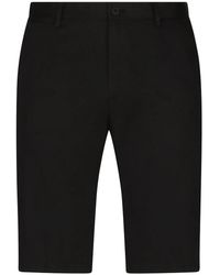 Dolce & Gabbana - Logo-Patch Bermuda Shorts - Lyst
