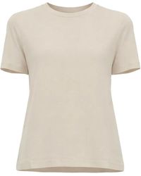 Max Mara - Round Neck T-Shirt - Lyst