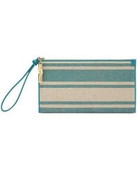 Furla - Iride Striped Clutch Bag - Lyst
