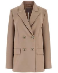 Guess - Double-Breasted Blazer - Lyst