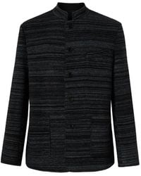 Missoni - Striped Wool And Viscose Knit Jacket - Lyst