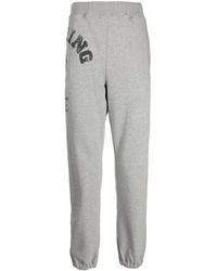 A Bathing Ape - Logo-print Tapered Track Pants - Lyst