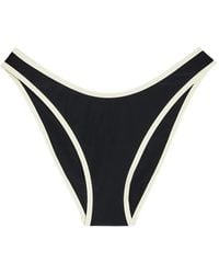 SOLAQUA - 90's Piped-Trim Bikini Bottoms - Lyst