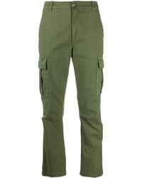 pantalons en chinos voor Cargobroeken P.A.R.O.S.H Dames Kleding voor voor Broeken Slim-fit Broek in het Groen 