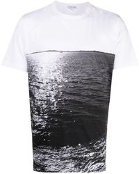 agnès b. - Photograph-print Crew-neck T-shirt - Lyst