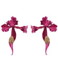 Marc Jacobs - The Future Flower-detailing Earrings - Lyst