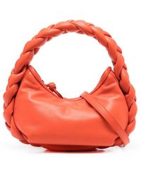 Hereu - Braided-handle Leather Tote Bag - Lyst
