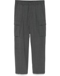 Herno - Broek Met Geplooid Detail - Lyst