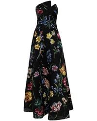 Marchesa - Alexander Floral-Print Gown - Lyst