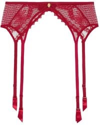 Aubade - Mystery Of Love Lace Suspender Belt - Lyst