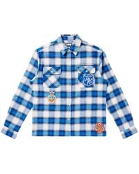 BBCICECREAM - Society Checked Shirt - Lyst