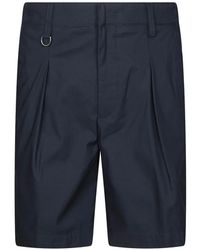 Paolo Pecora - Pleated D-Ring Shorts - Lyst