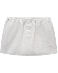 Alexander Wang - Minirock mit Knopfleiste - Lyst