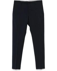 Dell'Oglio - Pantalones Rectos Con Pinzas - Lyst