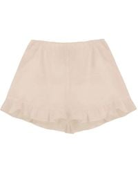 Sleeper - Pantalones Cortos Cha-Cha Con Volantes - Lyst