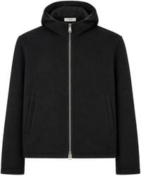 Fendi - Zip-Up Hooded Hoodie - Lyst