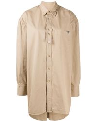 Lanvin - Oversized Long Sleeve Shirt - Lyst