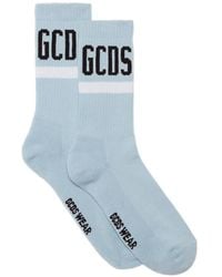 Gcds - Logo-Intarsia Socks - Lyst