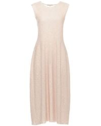 Antonelli - Robe Mi-Longue À Ornements De Sequins - Lyst