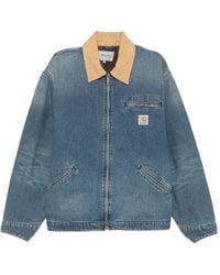 Carhartt - Detroit Zip-Up Denim Jacket - Lyst