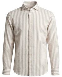 BASTONCINO - Striped Long-Sleeve Shirt - Lyst