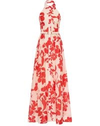 Rebecca Vallance - Robe Longue Artemis À Fleurs - Lyst