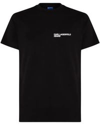 KARL LAGERFELD - Slim Short-Sleeve T-Shirt - Lyst