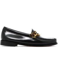 G.H. Bass & Co. - Loafer mit Leoparden-Print - Lyst