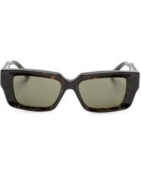 Gucci - Tortoiseshell Rectangle-Frame Sunglasses - Lyst