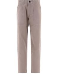 ANDBLUE - Button-Fly Patch-Pocket Trousers - Lyst