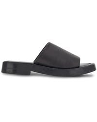 Ferragamo - Pantoletten Mit Überkreuzten Riemen - Lyst