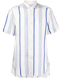 Peninsula - Stripe-print Short.sleeved Shirt - Lyst
