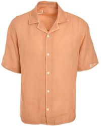 120% Lino - ショートスリーブ シャツ - Lyst
