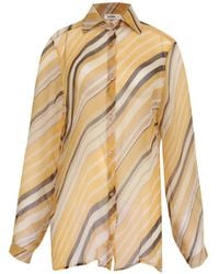 Amir Slama - Gestreept Blouse - Lyst