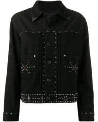 black polo jean jacket