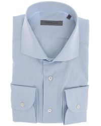 Corneliani - French-Collar Cotton Shirt - Lyst