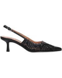 Bibi Lou - Xaia Lace-Panelled Slingback Pumps - Lyst