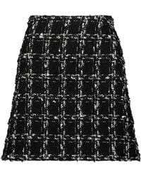 Giambattista Valli - Tweed A-line Skirt - Lyst