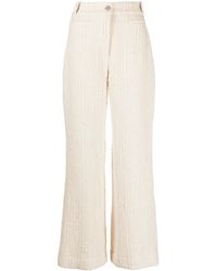 Ba&sh - Amour Tweed Straight-Leg Trousers - Lyst