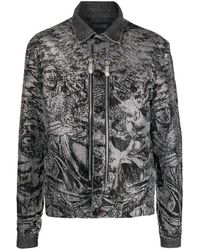 Philipp Plein - Crystal-embellished Jacket - Lyst