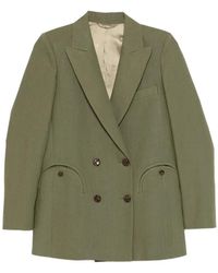 Blazé Milano - Midday Double-Breasted Pocket Blazer - Lyst