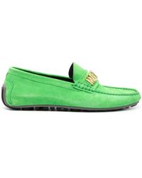 Moschino - Suède Loafers - Lyst