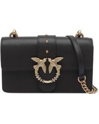 Pinko - Mini Love Birds Shoulder Bag - Lyst