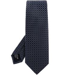 Giorgio Armani - Krawatte Mit Geometrischem Print - Lyst