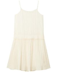 B+ AB - Geplooide Mini-Jurk Met Ruches - Lyst