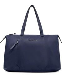 Piquadro - Lyra Laptop Shoulder Bag - Lyst